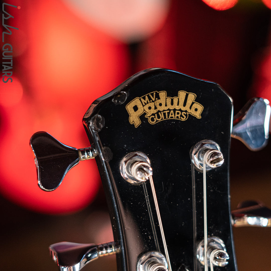 1986 Pedulla MVP Bass Black
