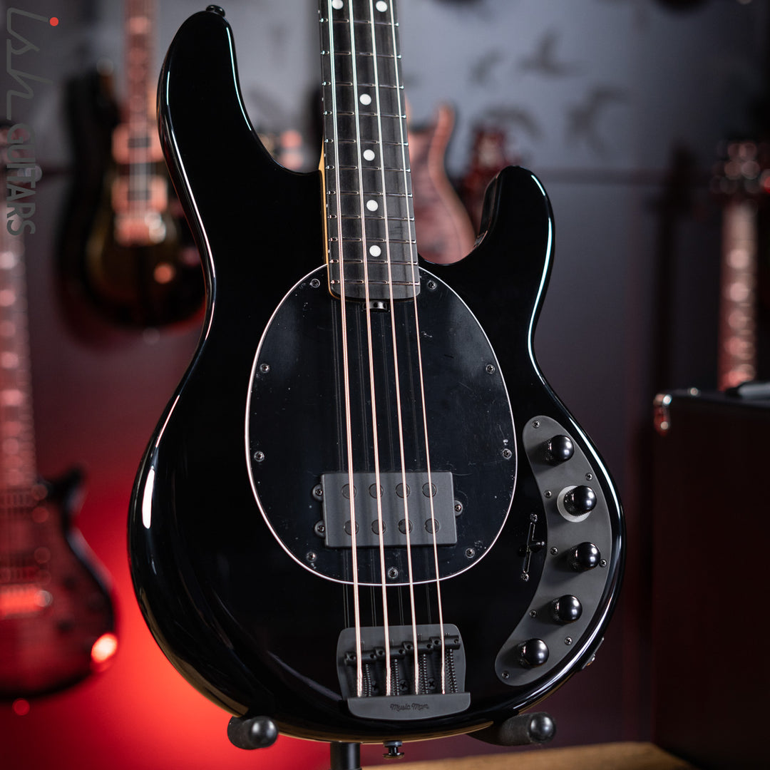 Ernie Ball Music Man DarkRay 4-String Bass Obsidian Black