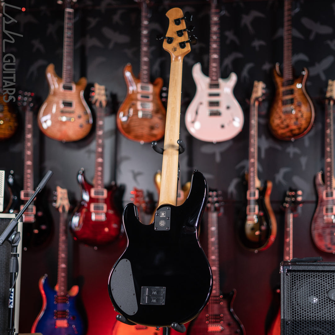 Ernie Ball Music Man DarkRay 4-String Bass Obsidian Black