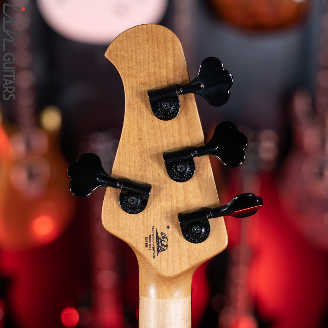 Ernie Ball Music Man DarkRay 4-String Bass Obsidian Black