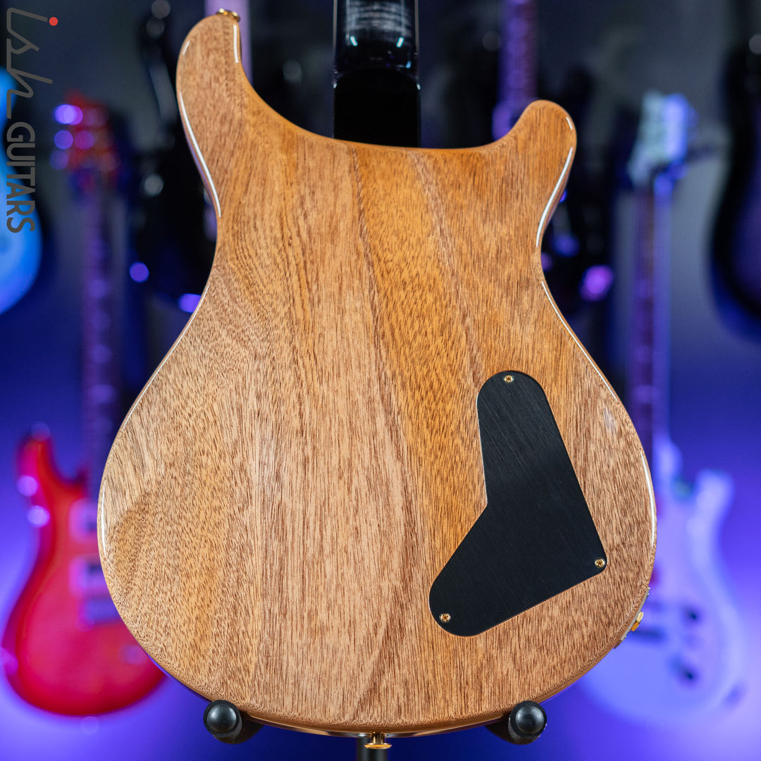 PRS McCarty Lefty Wood Library Charcoal Burst Artist Flame Maple