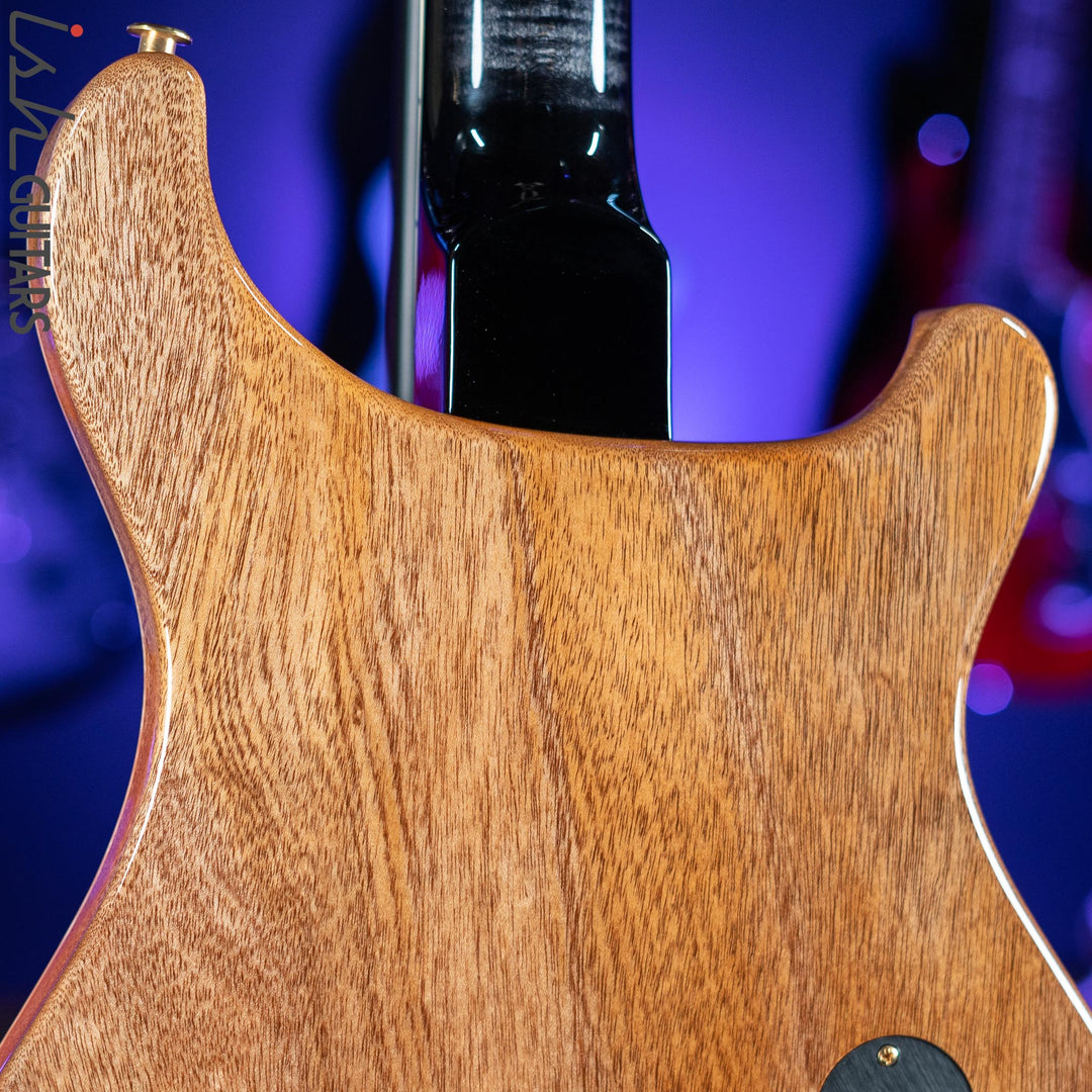 PRS McCarty Lefty Wood Library Charcoal Burst Artist Flame Maple