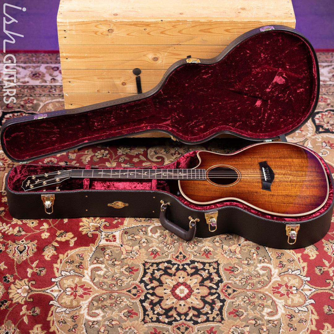 Taylor K24ce Acoustic-Electric Guitar AA Hawaiian Koa Top