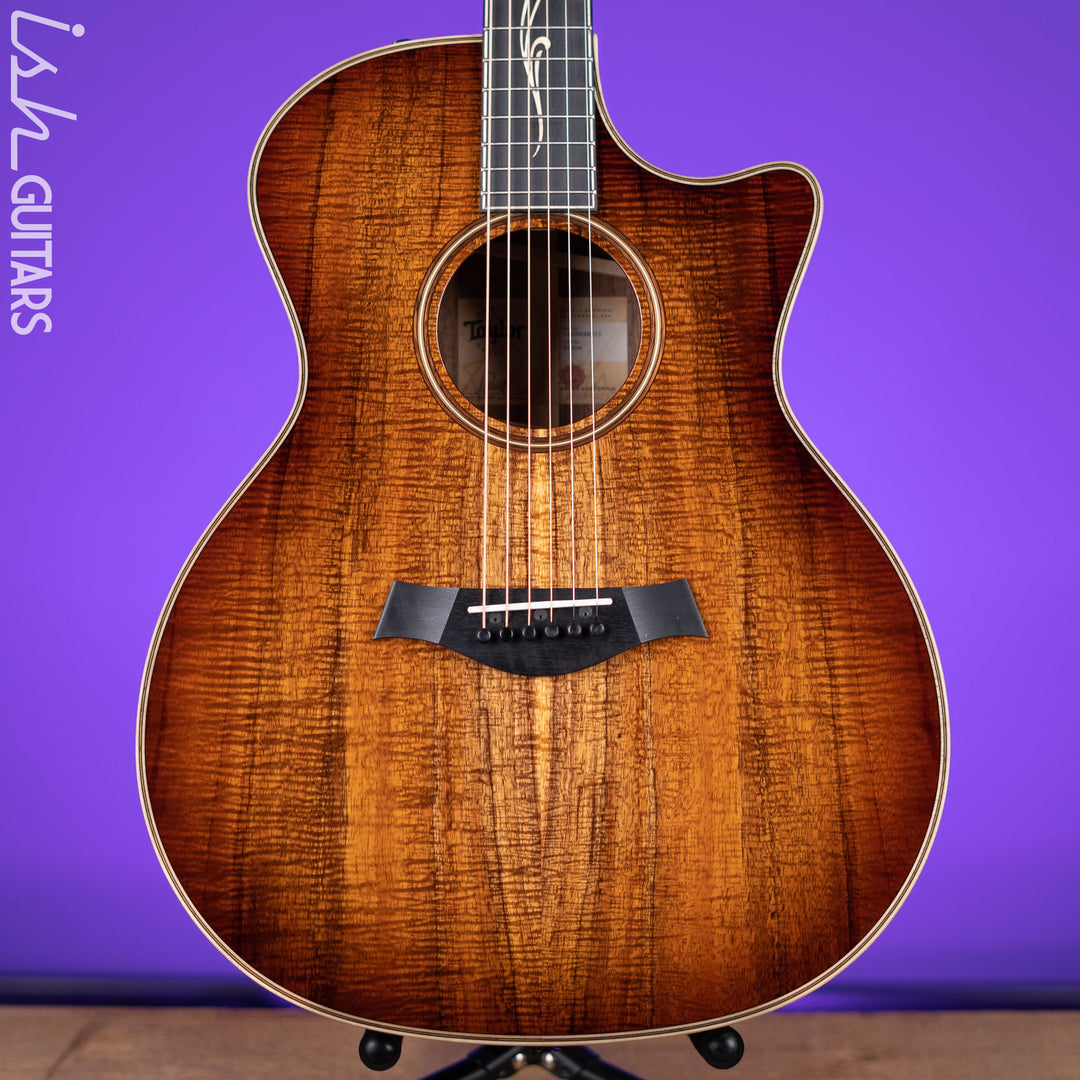Taylor K24ce Acoustic-Electric Guitar AA Hawaiian Koa Top