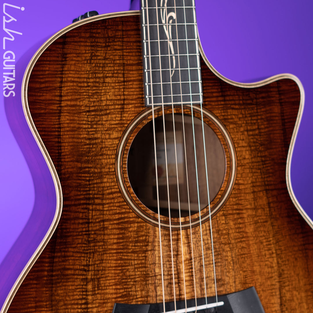 Taylor K24ce Acoustic-Electric Guitar AA Hawaiian Koa Top