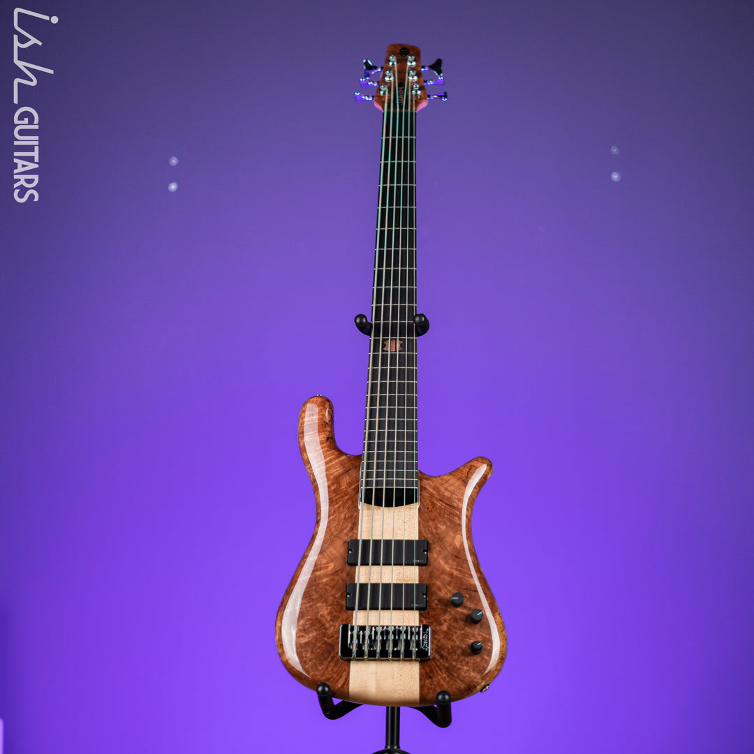 Spector NS-6 Natural Maple Burl High Gloss