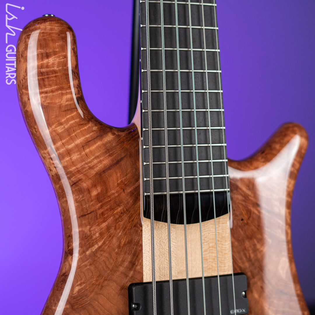 Spector NS-6 Natural Maple Burl High Gloss