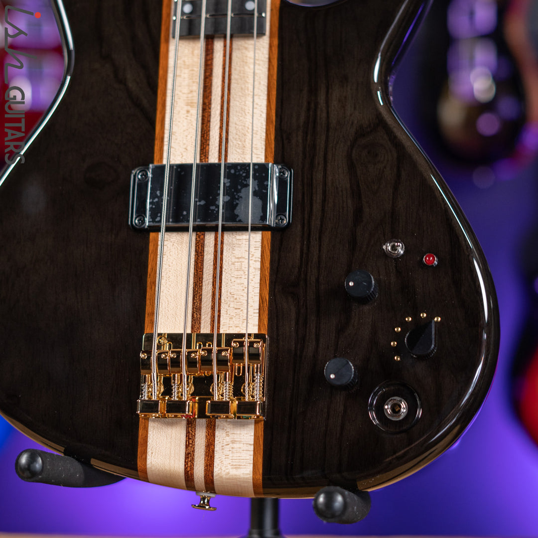 2021 Aria Pro II SB-1000 See-Through Black