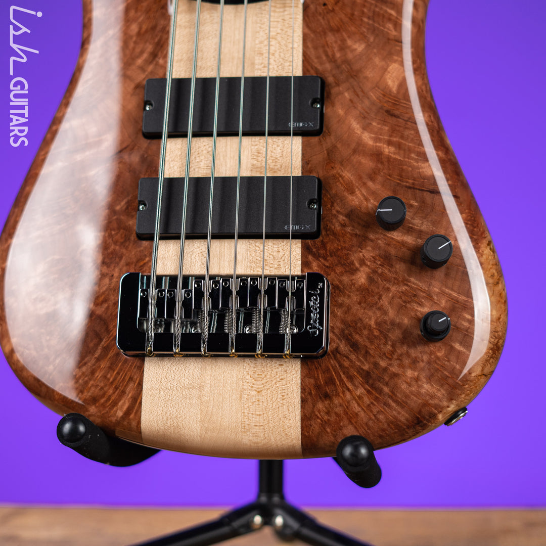 Spector NS-6 Natural Maple Burl High Gloss
