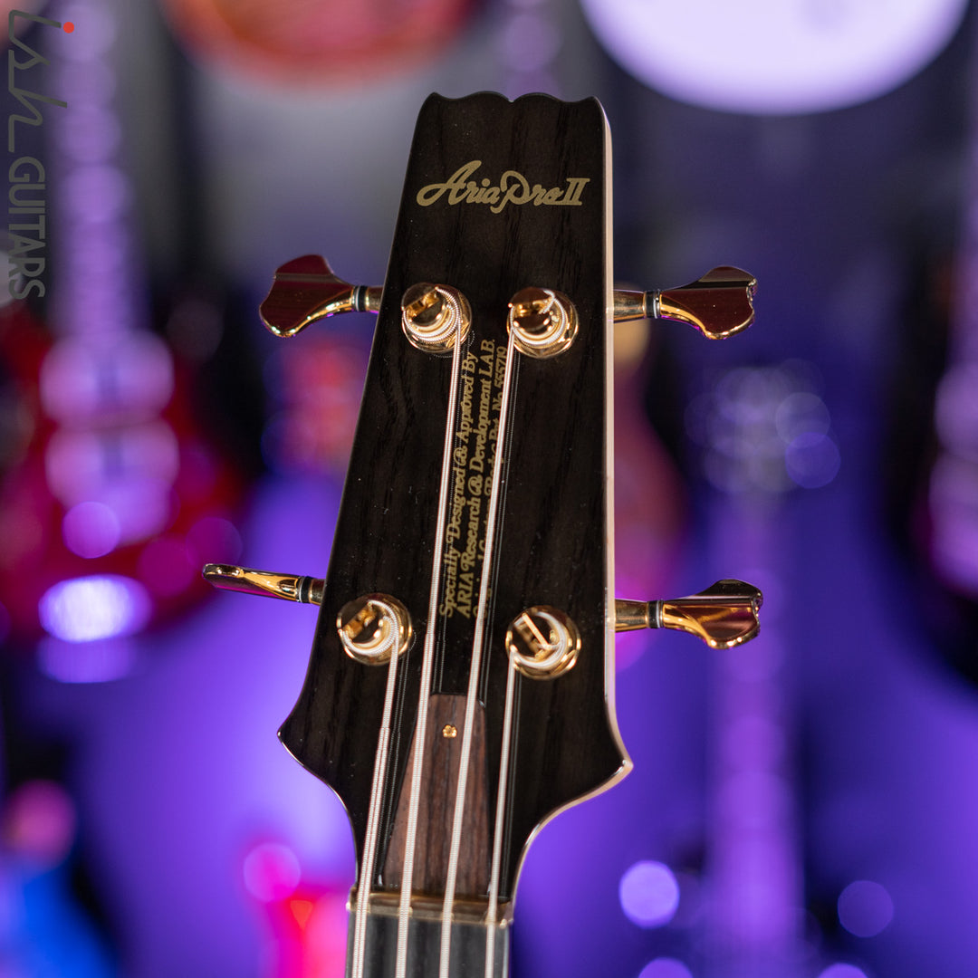 2021 Aria Pro II SB-1000 See-Through Black