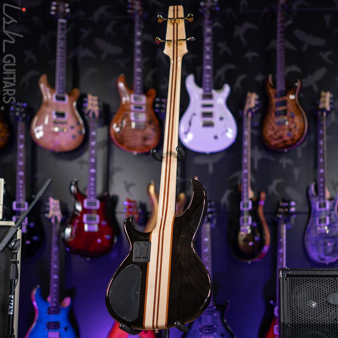 2021 Aria Pro II SB-1000 See-Through Black