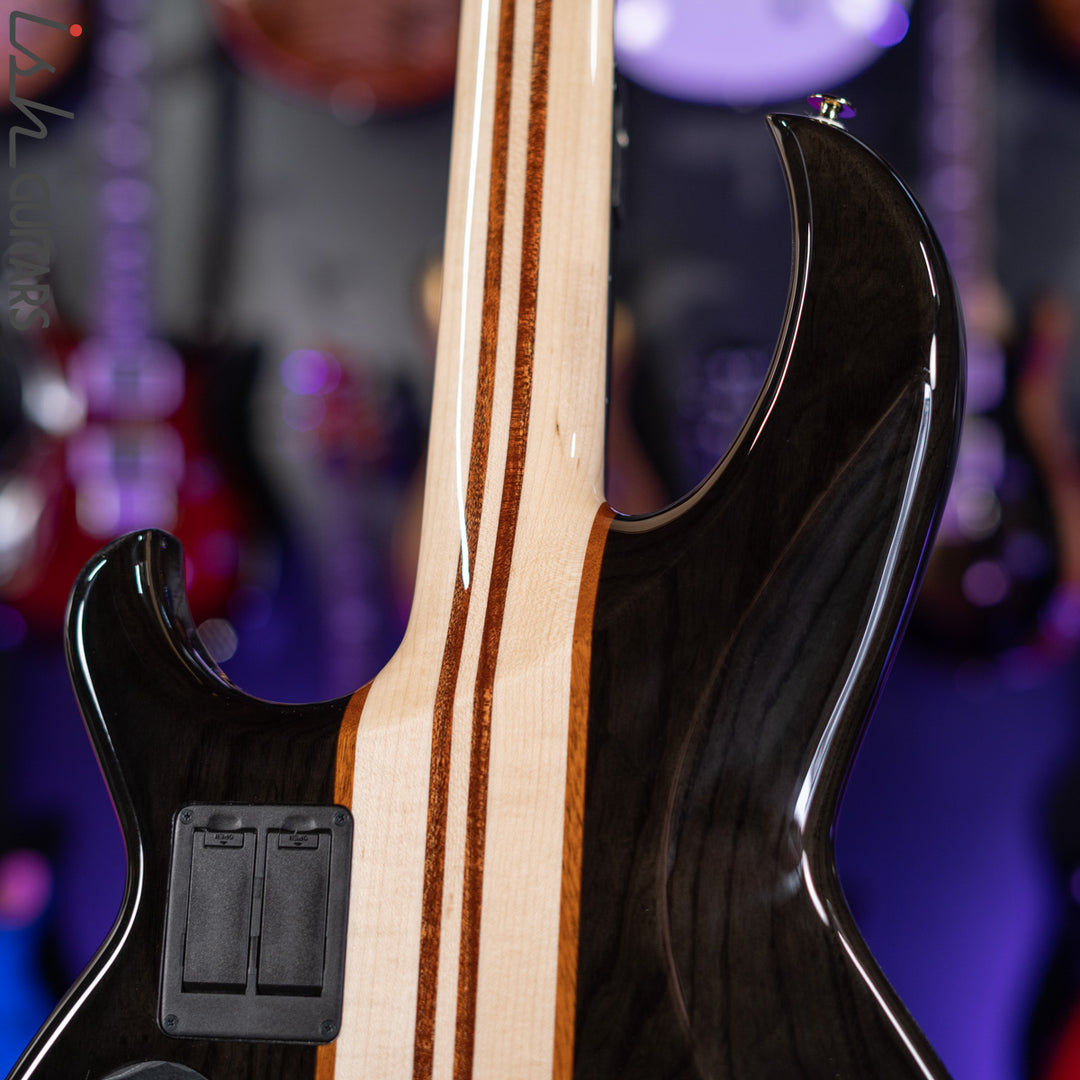 2021 Aria Pro II SB-1000 See-Through Black