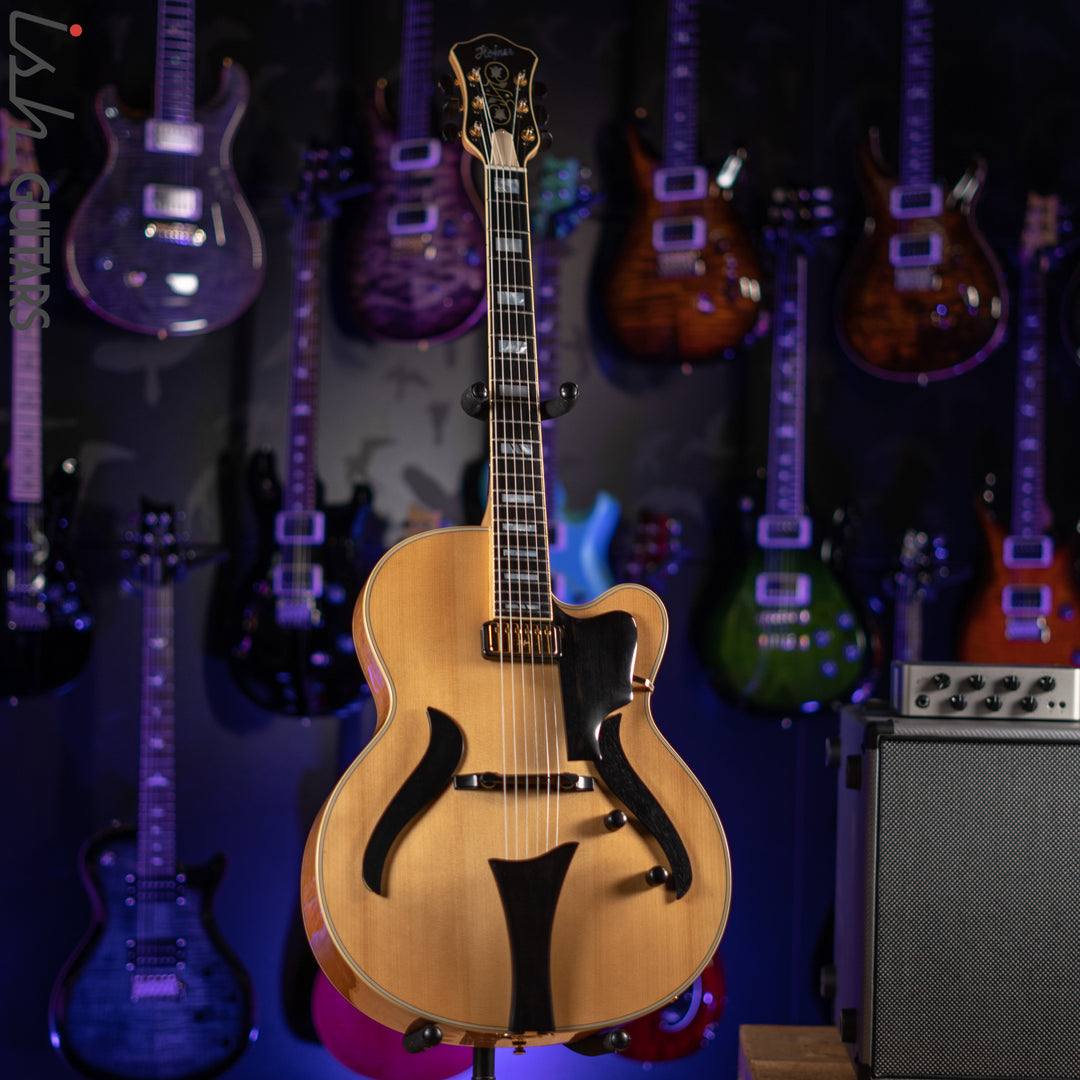 2002 Hofner Jazzica Custom Natural