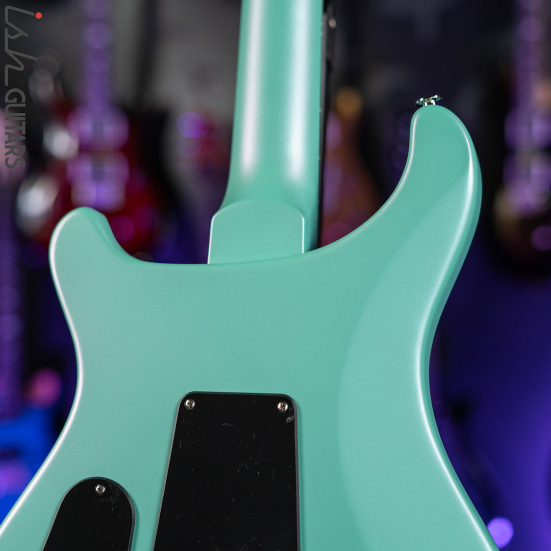 PRS S2 Custom 24 Custom Color Metallic Satin Seafoam Green Demo