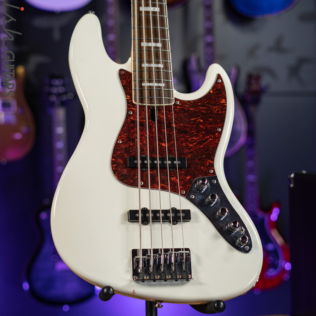 2016 Sire Marcus Miller V7 5-String Antique White – Ish Guitars