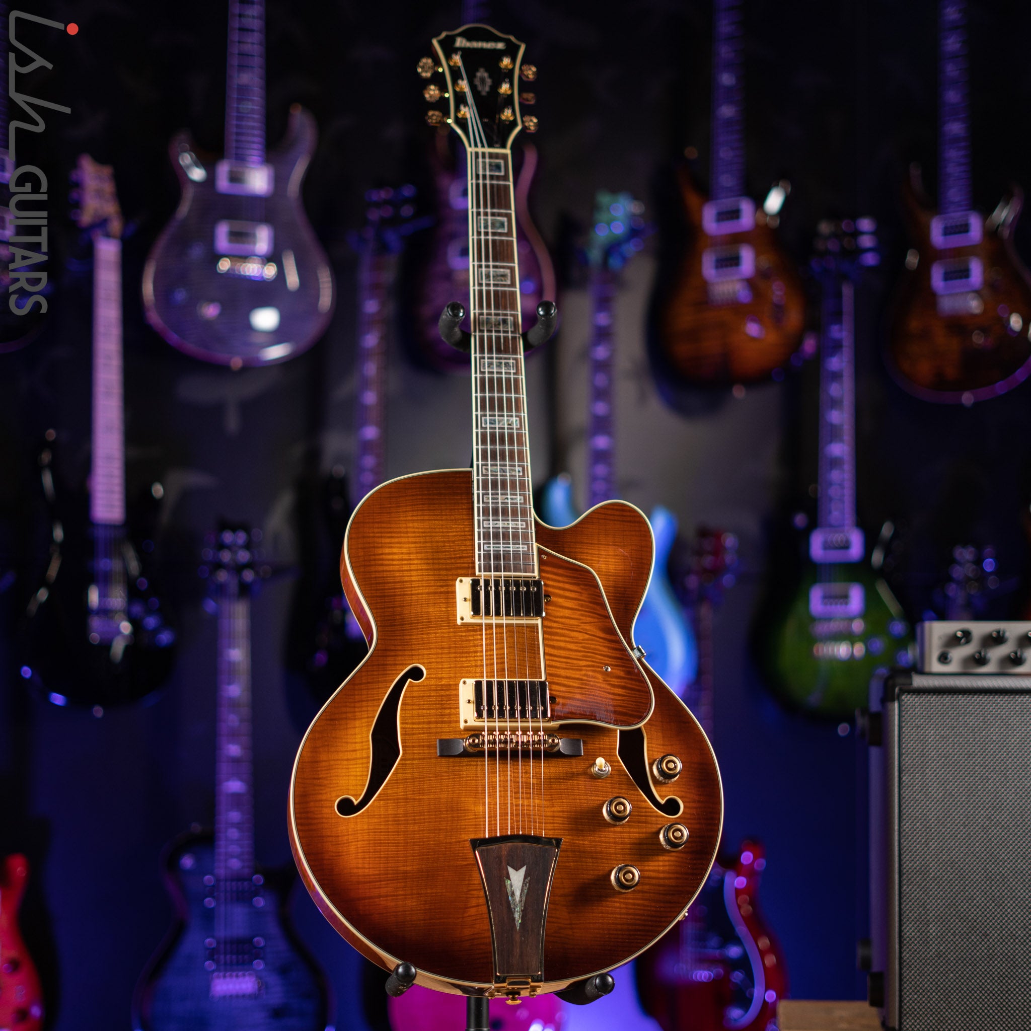 2012 Ibanez Artcore Series AF95 Violin Sunburst – Ish Guitars