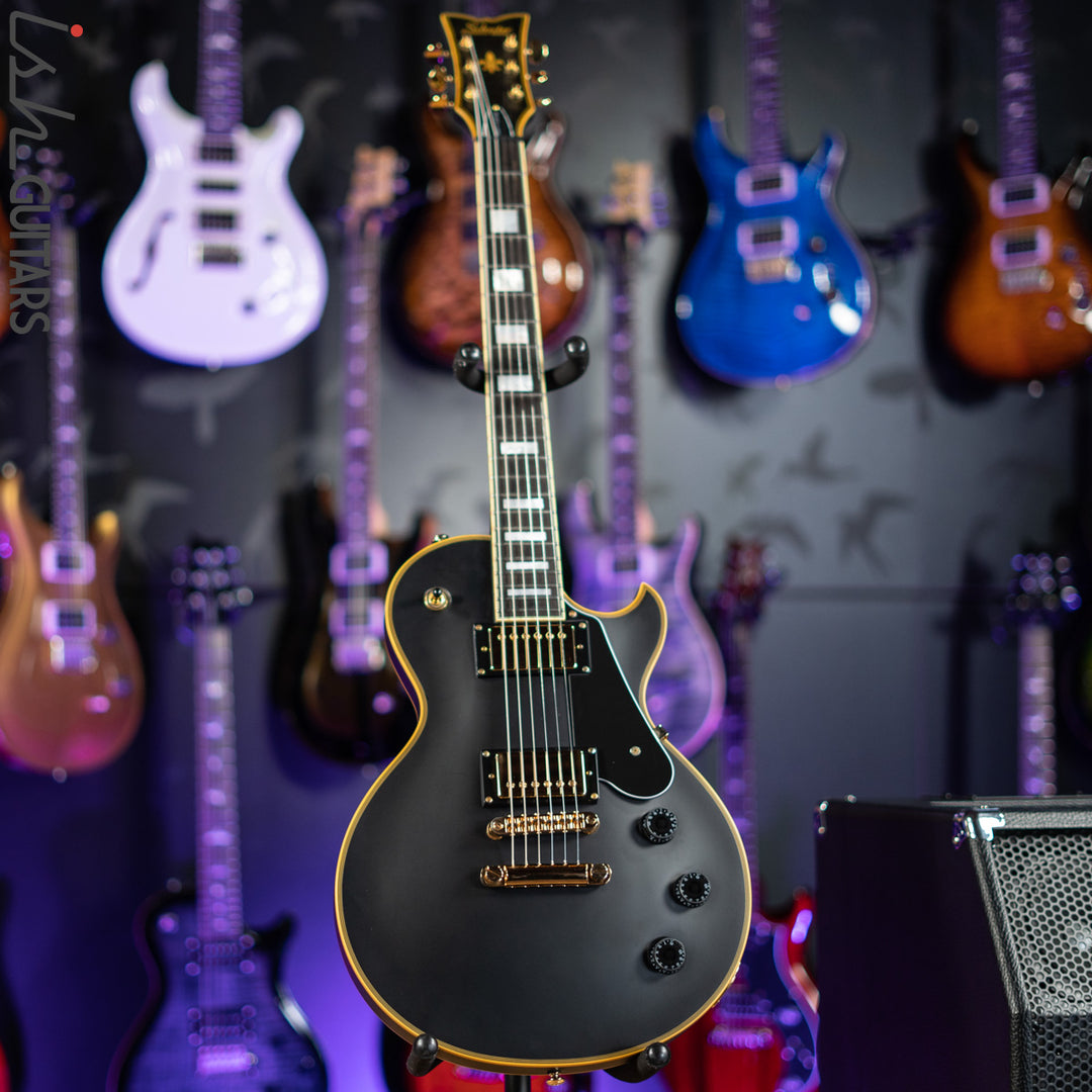 2021 Schecter Solo II Custom Electric Guitar Matte Black
