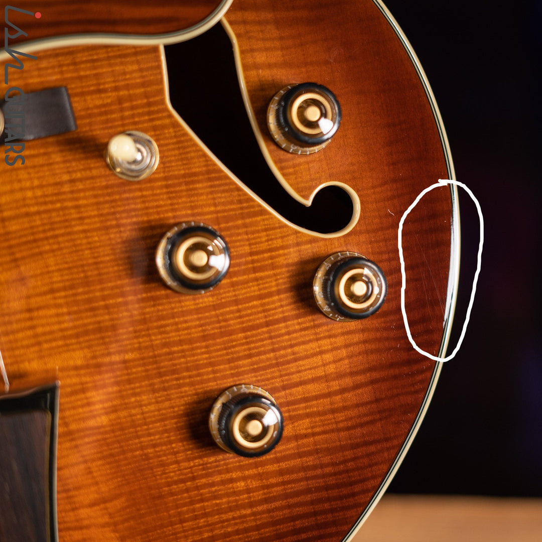 2012 Ibanez Artcore Series AF95 Violin Sunburst