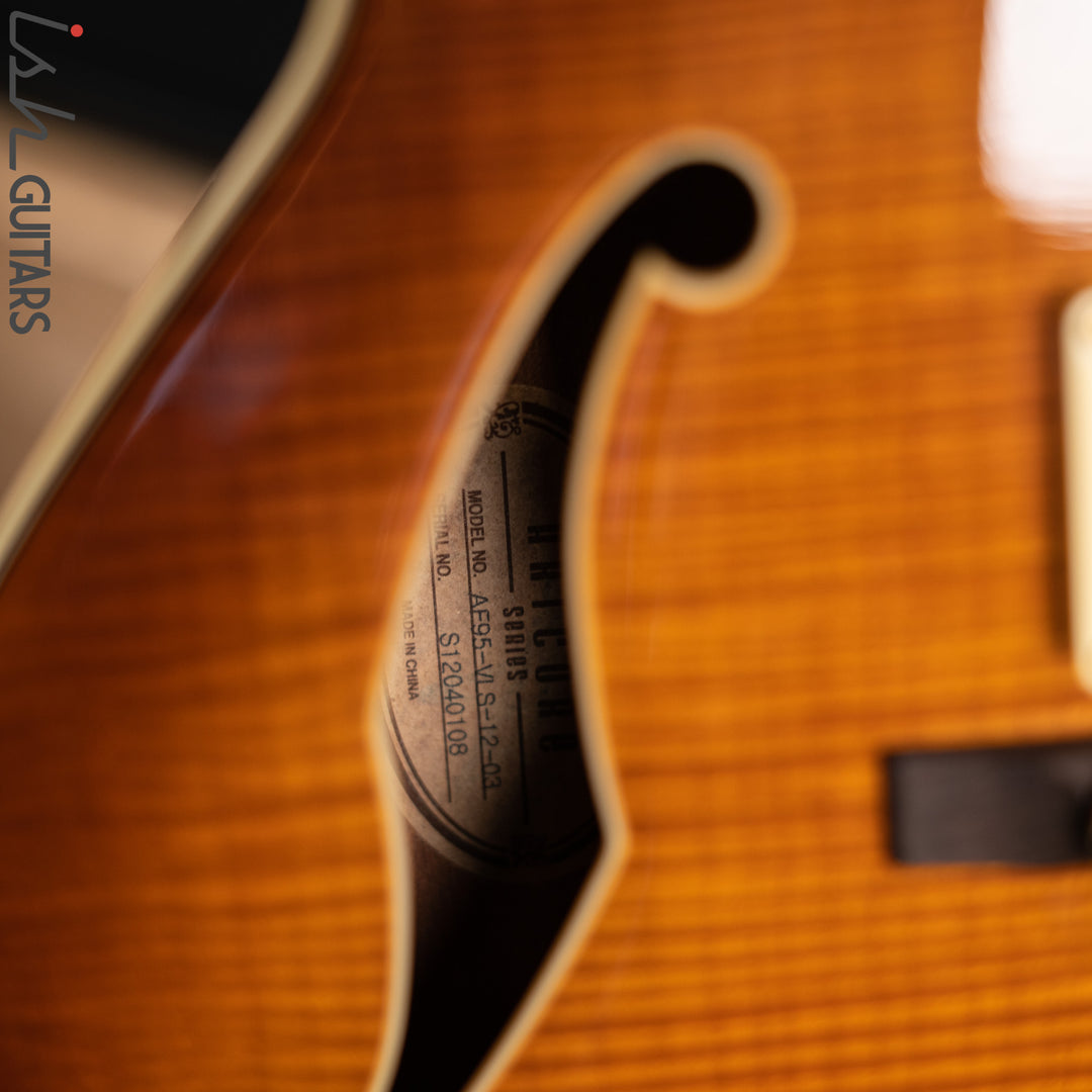2012 Ibanez Artcore Series AF95 Violin Sunburst