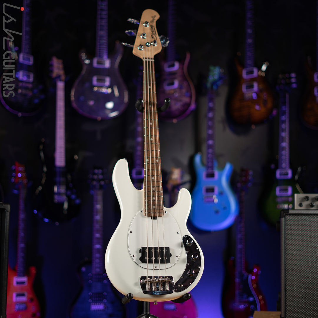 Sterling by Music Man Short Scale StingRay White