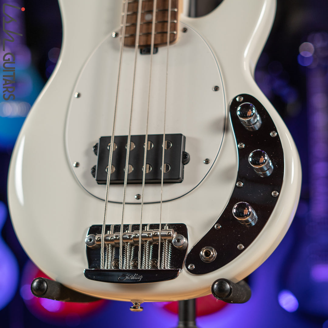 Sterling by Music Man Short Scale StingRay White