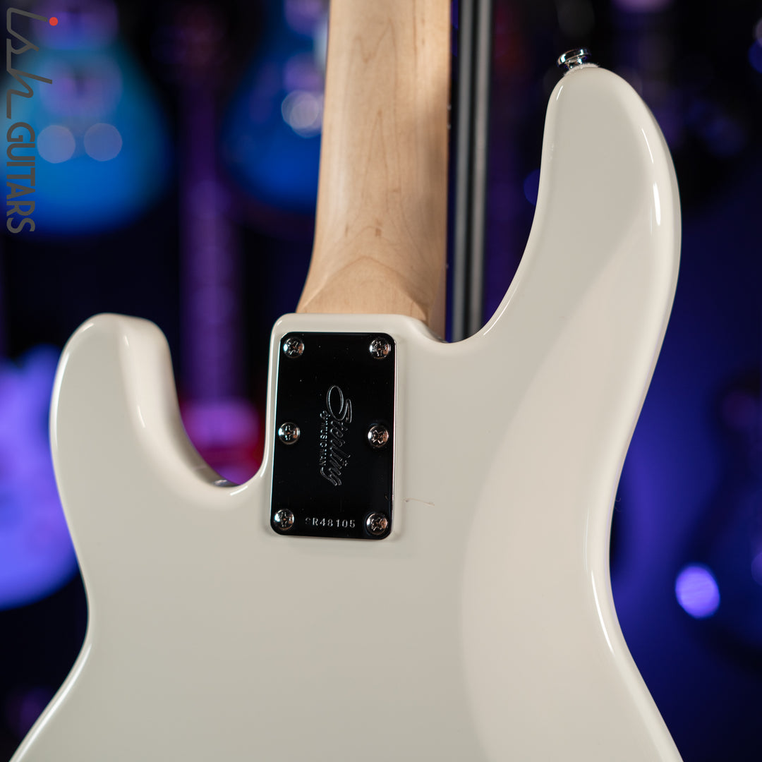 Sterling by Music Man Short Scale StingRay White