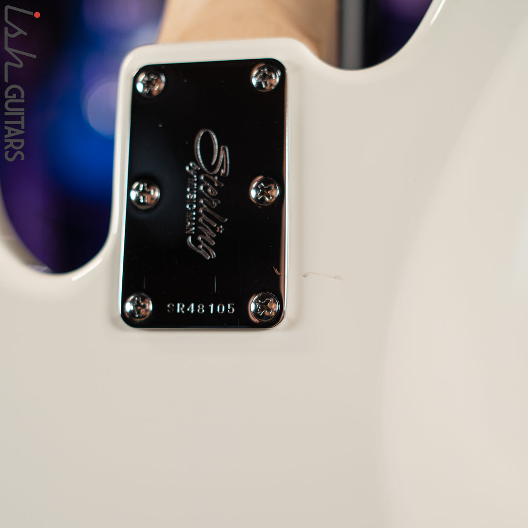 Sterling by Music Man Short Scale StingRay White