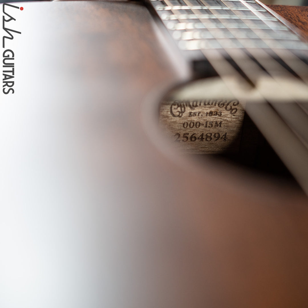 Martin 000-15M Acoustic Guitar Natural Mahogany
