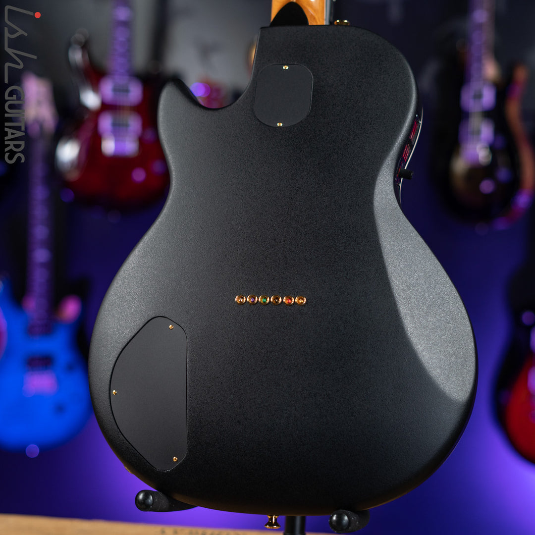 2012 Ovation YM68 Yngwie Malmsteen Signature Acoustic-Electric Guitar Rosa Corsa Red