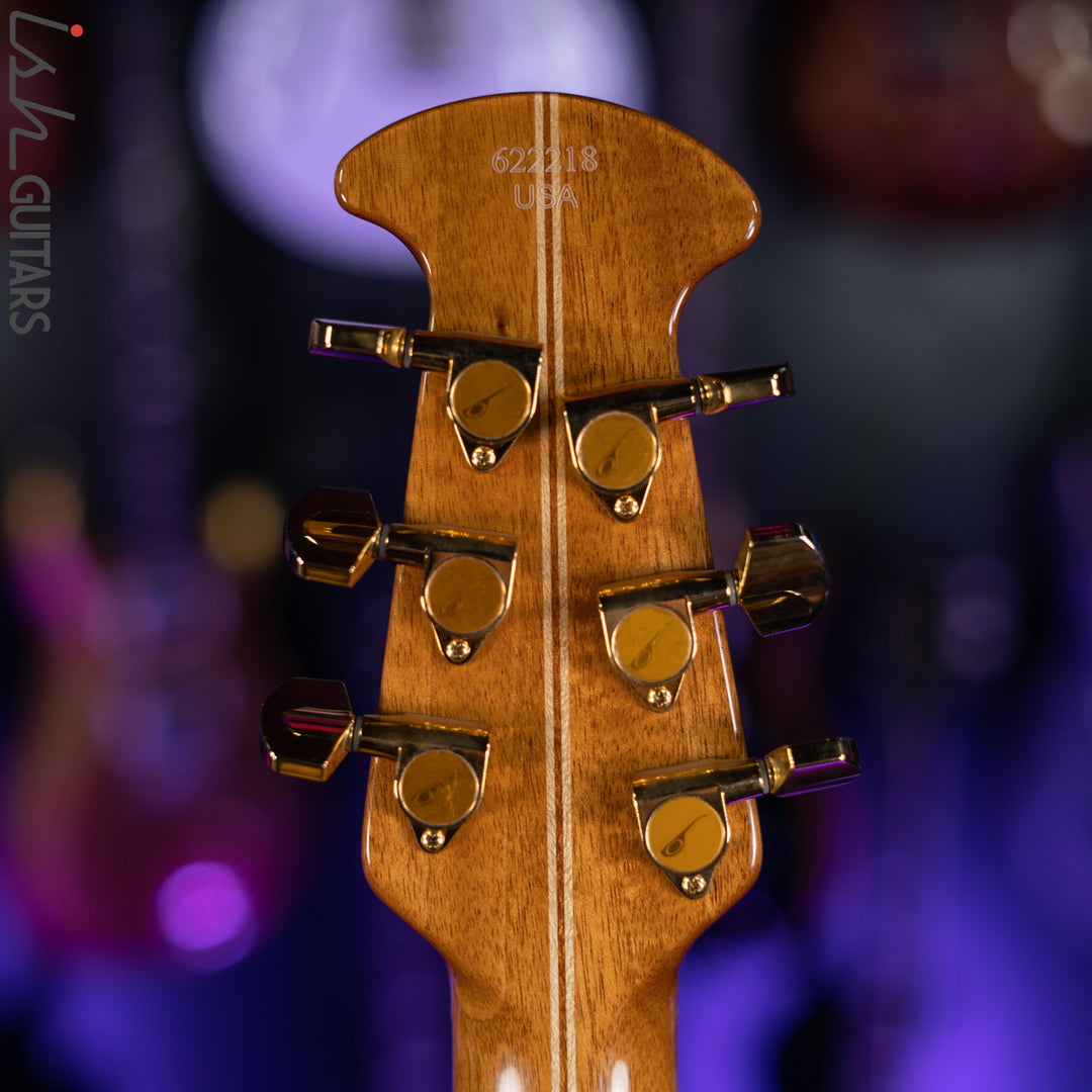 2012 Ovation YM68 Yngwie Malmsteen Signature Acoustic-Electric Guitar Rosa Corsa Red