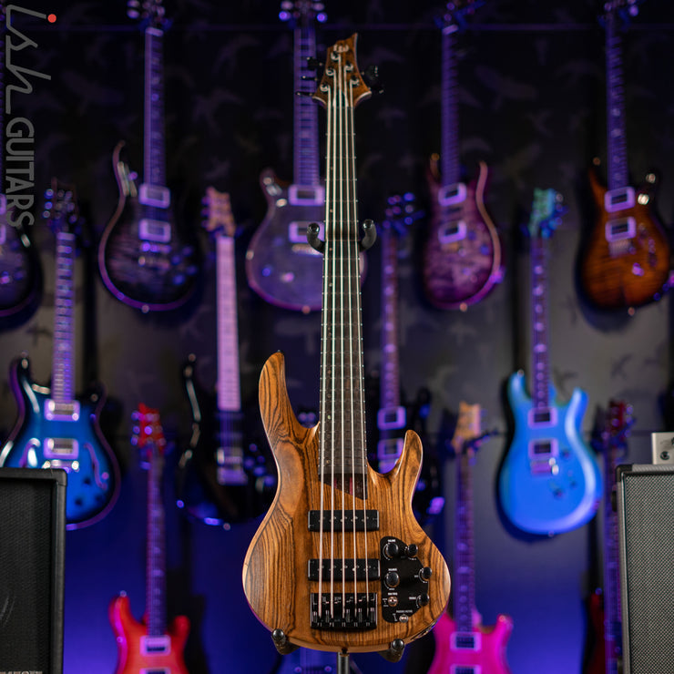 ESP LTD B-1005 5-String Bass Bocote Top Natural Satin Demo