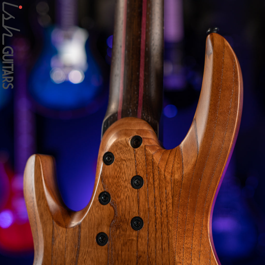 ESP LTD B-1005 5-String Bass Bocote Top Natural Satin Demo