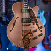 D’Angelico Deluxe SS LTD 11 of 50 Matte Rose Gold