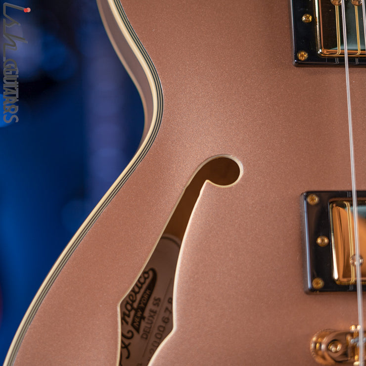 D’Angelico Deluxe SS LTD 11 of 50 Matte Rose Gold