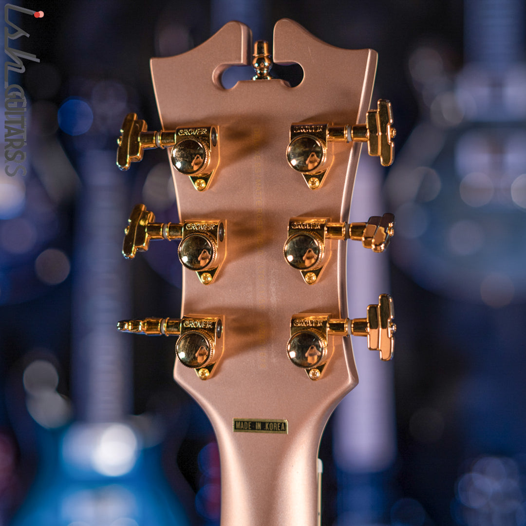 D’Angelico Deluxe SS LTD 11 of 50 Matte Rose Gold