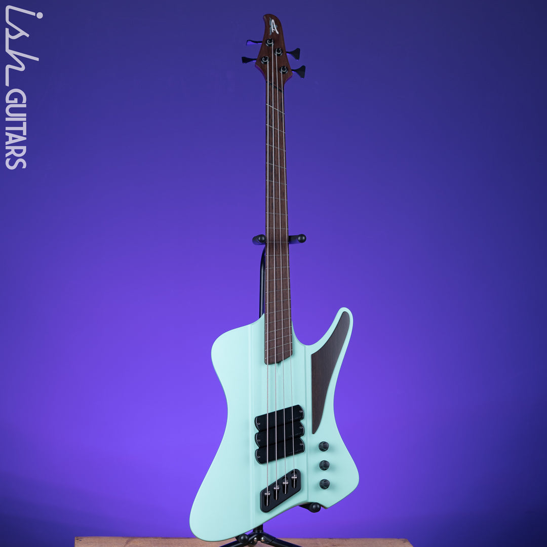 Dingwall D-Roc Custom 4-String Bass Wenge Neck Surf Green Matte