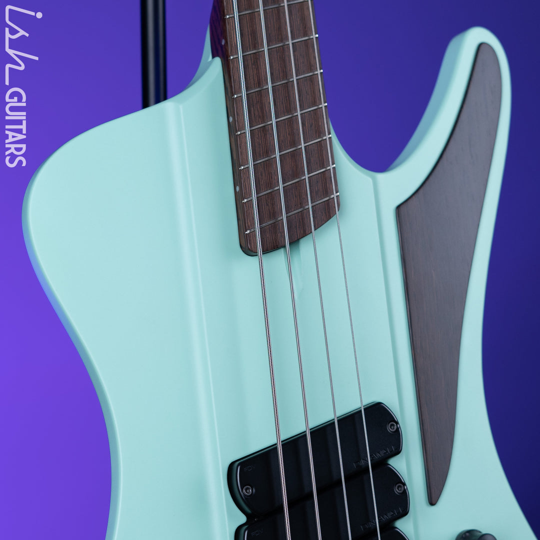 Dingwall D-Roc Custom 4-String Bass Wenge Neck Surf Green Matte