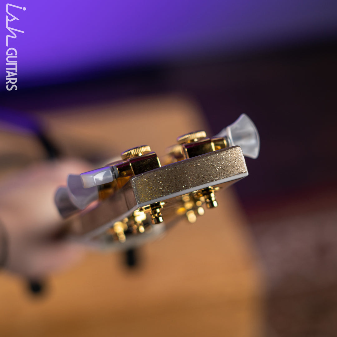 Kauer Starliner Left Handed Guitar Gold Sparkle