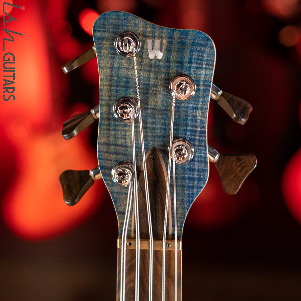 2015 Warwick Streamer LX Limited Edition Bleached Ocean Blue