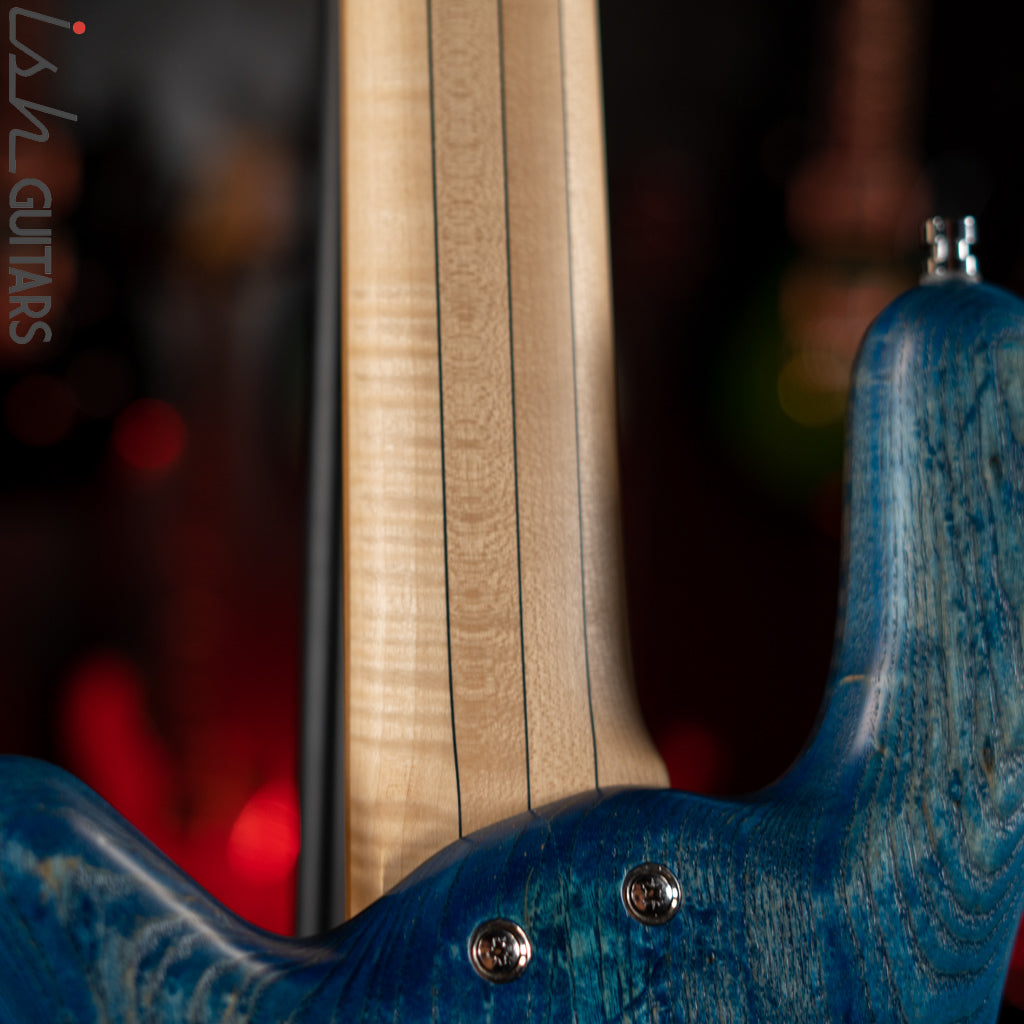 2015 Warwick Streamer LX Limited Edition Bleached Ocean Blue