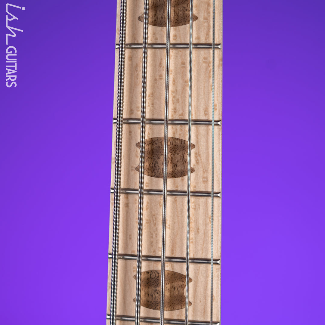 2022 Spector USA NS-5 5-String Bass Walnut Flame High Gloss