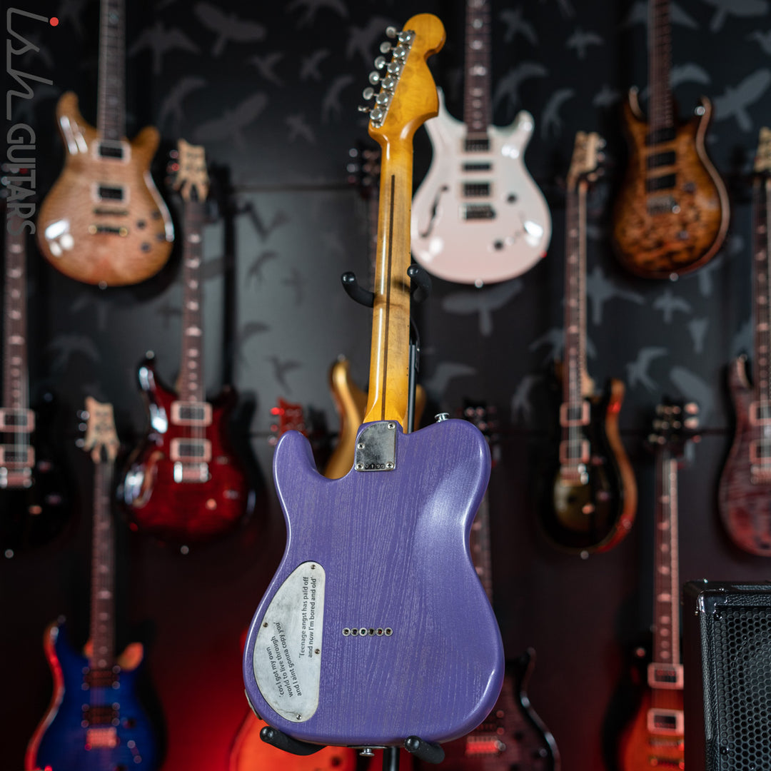 2019 Fraser Vintage Custom Tele Thinline Style Purple Burst
