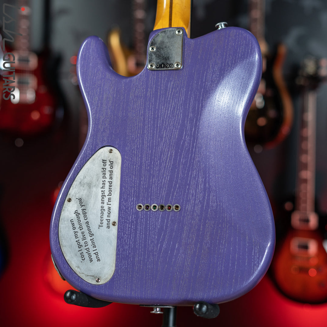 2019 Fraser Vintage Custom Tele Thinline Style Purple Burst