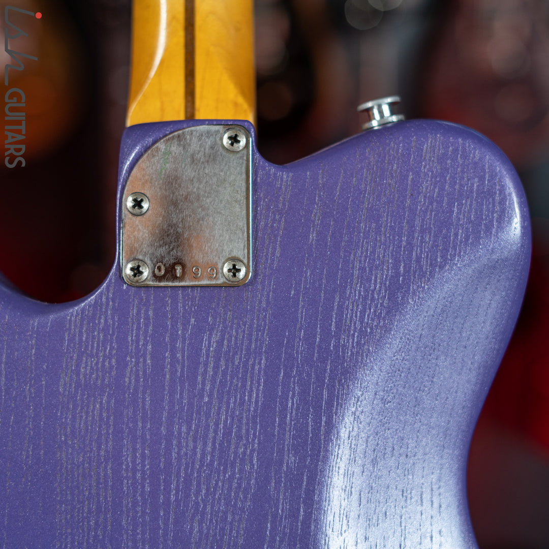 2019 Fraser Vintage Custom Tele Thinline Style Purple Burst