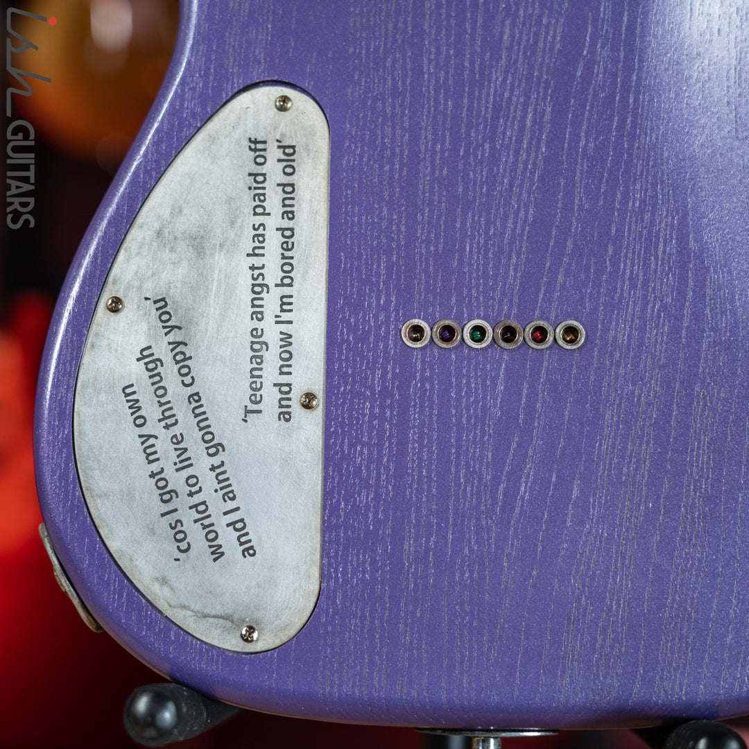 2019 Fraser Vintage Custom Tele Thinline Style Purple Burst