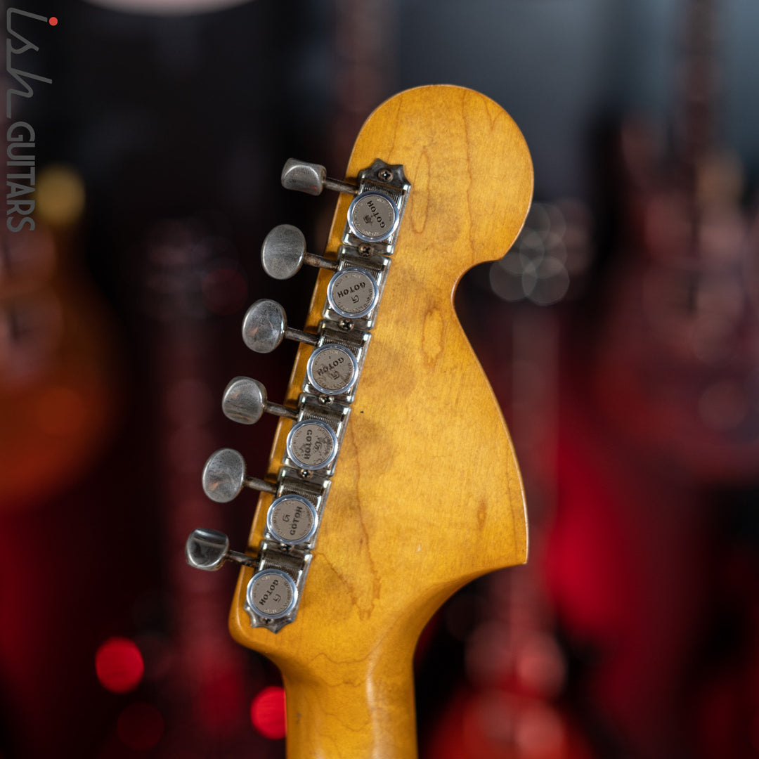 2019 Fraser Vintage Custom Tele Thinline Style Purple Burst