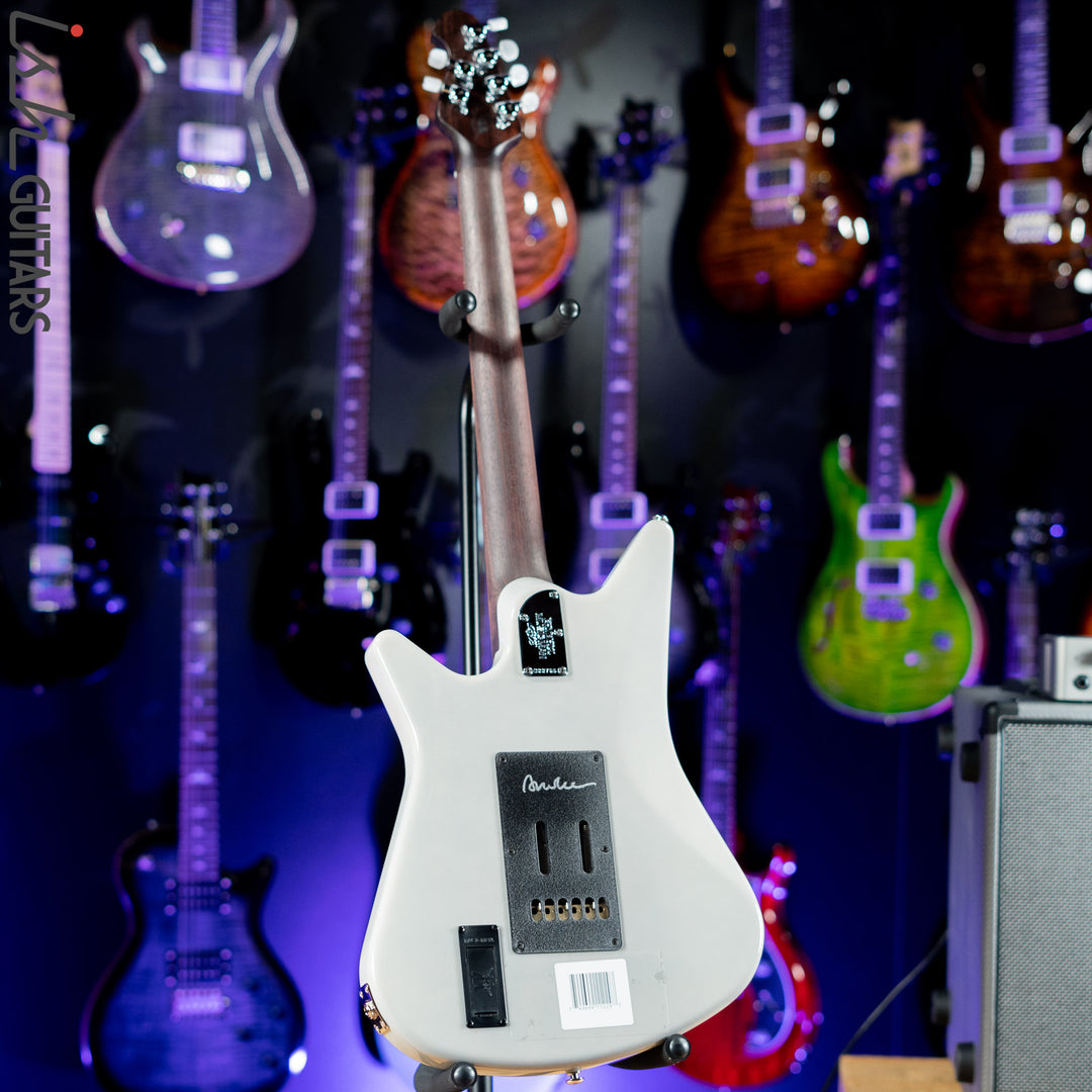 Ernie Ball Music Man BFR Albert Lee MM90 Ghost In a Shell White Demo