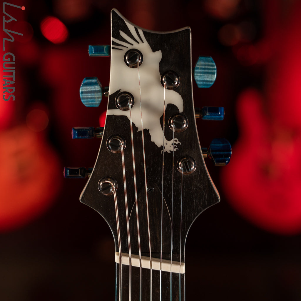 PRS Private Stock Singlecut 7-String Multiscale Reverse Aqua Violet Glow