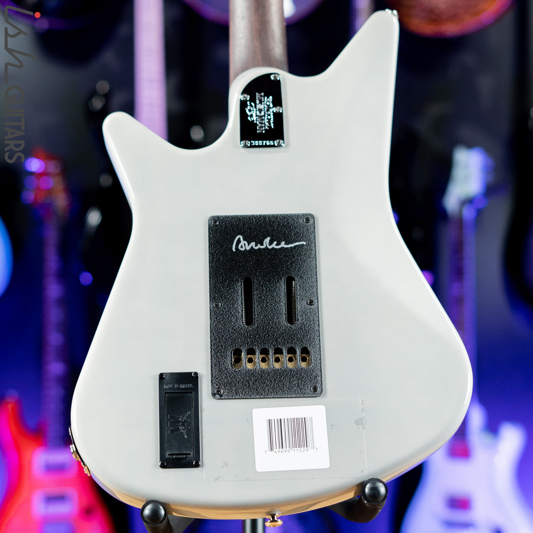 Ernie Ball Music Man BFR Albert Lee MM90 Ghost In a Shell White Demo