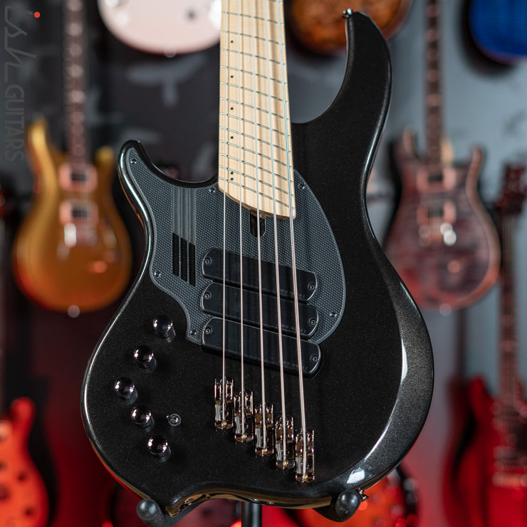 Dingwall NG-3 5-String Left Handed Bass Metallic Black